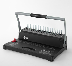 Hướng dẫn sử dụng điện kim loại cơ sở Lược chất kết dính 21 lỗ đấm máy văn phòng nhà lược máy tính ràng buộc với chất kết dính Lược - Product Image 6