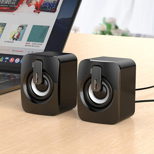 Minialtavoz de ordenador con sonido estéreo 3D, sonido envolvente, con cable USB - Product Image 5
