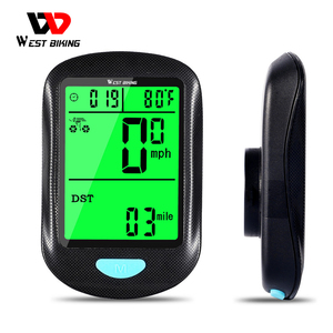 WEST BIKING-Ordenador de bicicleta inalámbrico digital con cronómetro táctil y odómetro, equipo de ciclismo con sensor inteligente para montar en bicicleta - Product Image 2