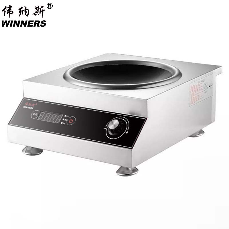Wok 220V/5000W tout acier