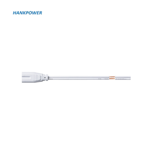 OEM ODM T5 T8 หลอดไฟ LED สายไฟ 8.5 มม.ระยะทาง 2 แกน 0.3 Mm2 PVC DC ชายปลั๊กสาย - Product Image 5