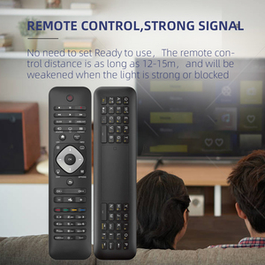 YKF315-Z01 TV remote control for Philips LCD TV 32PFL6007T/12 PTR2PTR3 3139 228 double-sided <strong>keyboard</strong> remote control - Product Image 2