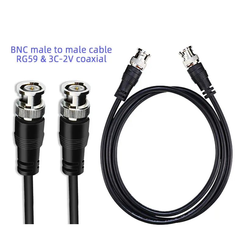 Cable coaxial RG59 estándar, 75ohm, señal de resistencia, TV, bnc, vídeo