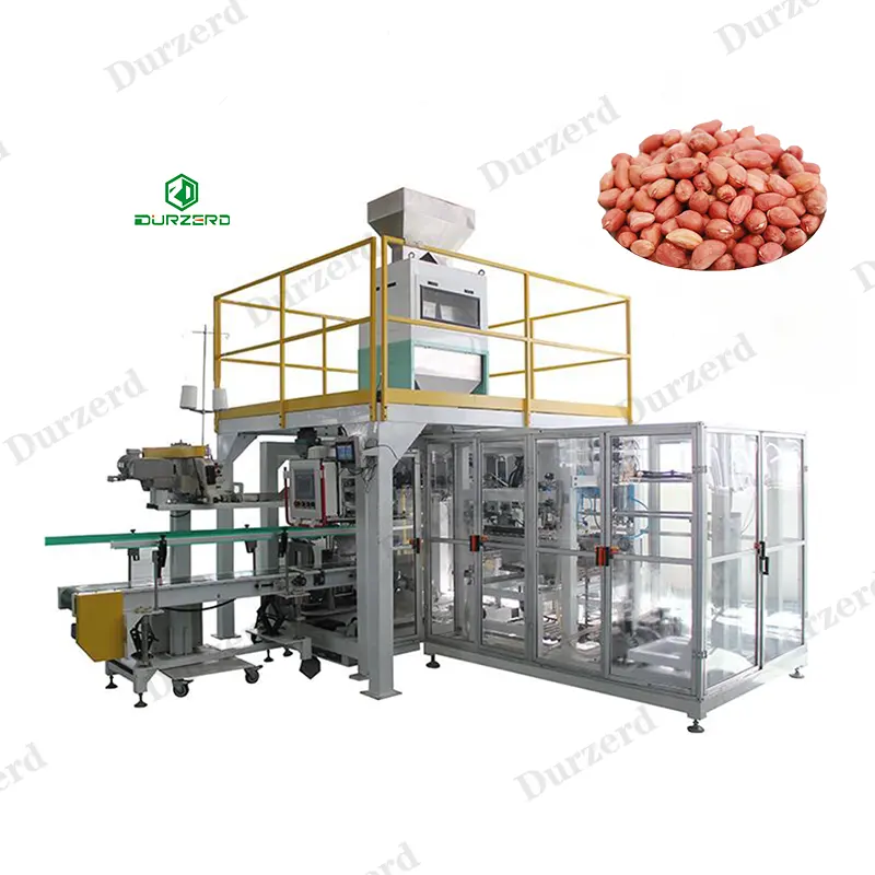 Machine d'emballage automatique de cacahuètes de qualité supérieure meilleure machine d'emballage automatique de cacahuètes d'usine