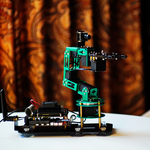 DOFBOT 2 in 1 Kit AI Vision Kamera Grün Roboterarm aus oxidierter Aluminium legierung basierend auf Raspberry Pi 5 und Jetson NANO 4GB SUB - Product Image 5