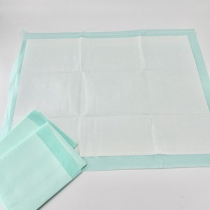 Tek kullanımlık emici yetişkin bezi mavi PE arka tabaka 60x90 OEM hemşirelik Mat inkontinans tıbbi İdrar yatak pedi hastane yatağı - Product Image 3