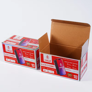 Custom Recyclable LCD Packaging <strong>Box</strong> Hot Sale Factory Customized Corrugated Cardboard Snap Bottom <strong>Box</strong> - Product Image 4