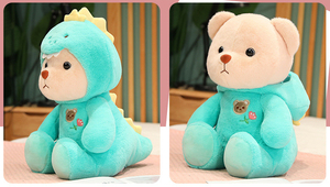 Adorable Creative Cute Transformation Bear Plush <strong>Toy</strong> Doll Export Children's Plush <strong>Toy</strong> Gift Wholesale - Product Image 5