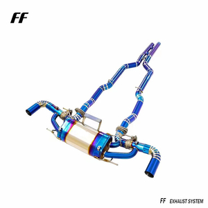 アストンマーティンDB11 <span class=keywords><strong>V12</strong></span> 2017-2019排気マフラー用バルブ付き高性能チタンパイプ