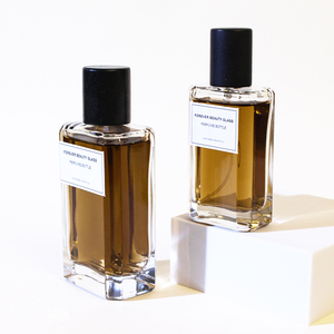 New Arrival High Quality Flat Square Refillable <strong>Perfume</strong> Glass Bottles 25ml 50ml 100ml Manufactured <strong>Perfume</strong> - Product Image 4