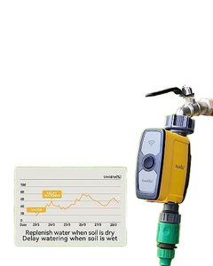 Smart Phone APP <strong>Controlled</strong> Wireless Soil Moisture <strong>Sensor</strong> with BLE Water <strong>Timer</strong> Plastic Pair for Garden Irrigation
