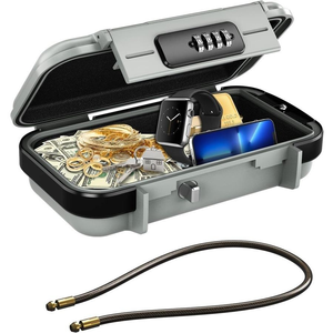 כספת ניידת לחוף הים, עמידה למים, נגד גניבה, לאחסון טלפון, ארנק ומפתחות - Product Image 6