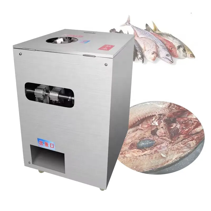 Máquina para matar peixes e escamá-los, para eviscerar e limpar barrigas de peixes, máquina para abrir barrigas de peixes