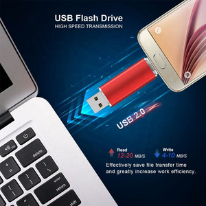 Memoria de almacenamiento Memorias Usb Disk 32 GB 64GB Thumb Drive Cap Pendrive Design USB Stick USB Flash Drive con indicador LED - Product Image 4