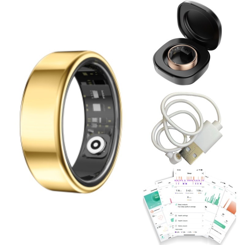 Gold + Charging Cable + Charging Case