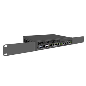 CAIXUNIPC 1U Rackmount Pc Server Intel N100 4x 2.5glan 4x10G porte SFP Firewall DDR5 1U Rack montato su Computer Desktop industriale