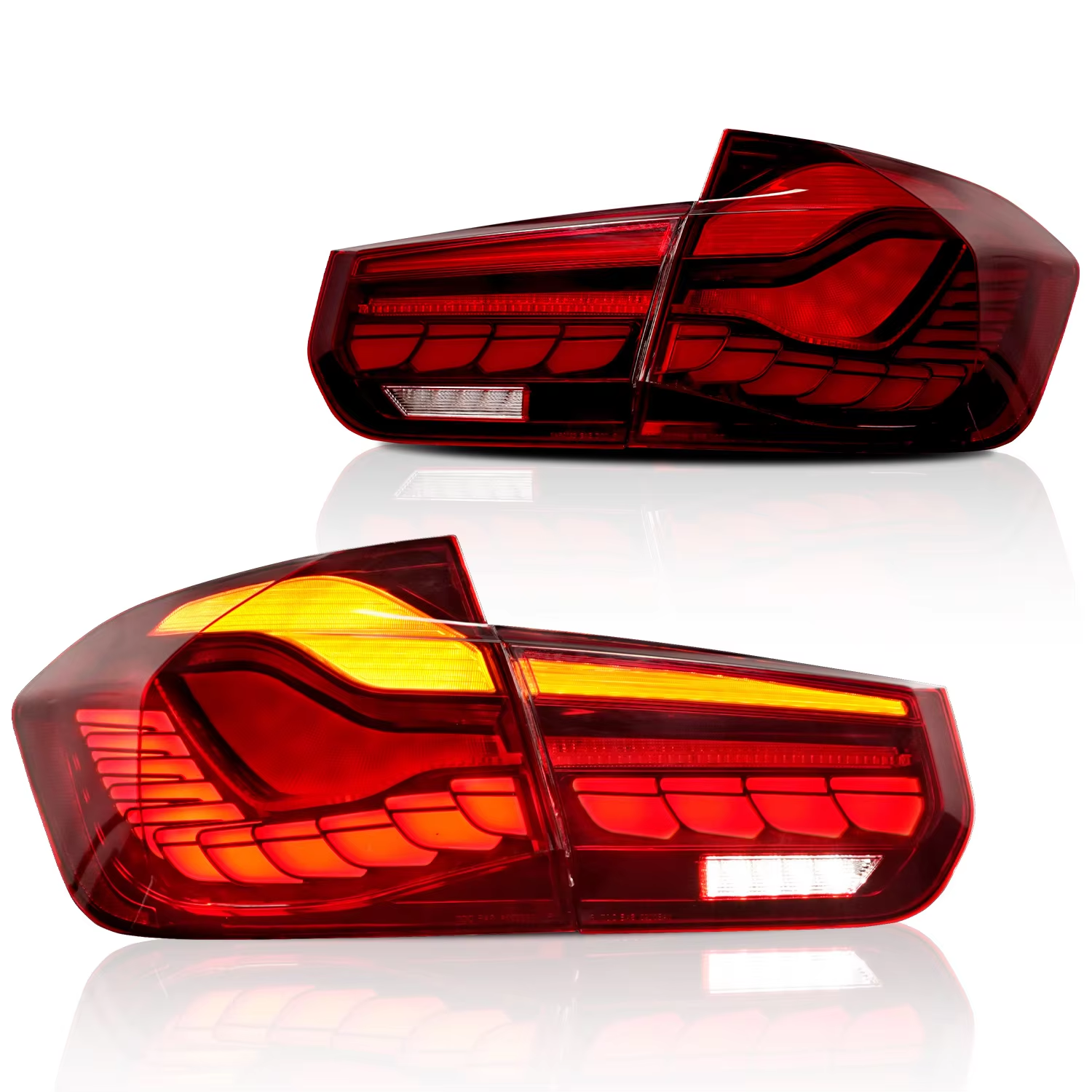 Red mirror cover