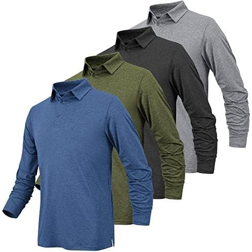 Paquete de 4: Azul medio, Verde militar, Negro, Gris