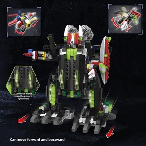 Dinosaur Building Block Set Compatible for <strong>Assembly</strong> Trendy Educational Science Toys for 6-12 Year Old Boys Remote Control - Product Image 4