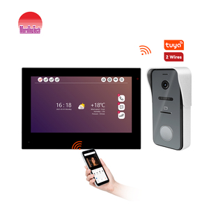 Videoportero WiFi multifunción con construcción de metal compatible con grabación de vídeo y sistema de intercomunicación - Product Image 6
