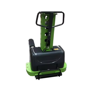 1T capacità di carico carrello elevatore elettrico con auto auto di sollevamento su e giù per carico e scarico carichi portatili stacker camion - Product Image 3
