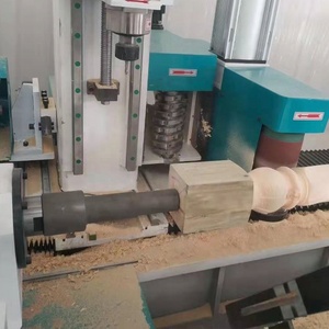 4 Axis Auto Feeding ATC Wood Making <strong>Machine</strong> <strong>CNC</strong> Wood Lathe Center <strong>CNC</strong> Woodworking Lathe Center - Product Image 2