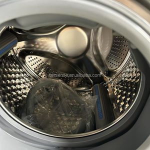 Colour Touch Screen Black/White Front Load 10Kg Washing Machine Exports Specialized Laundry Russia Washing Machine <strong>Program</strong>