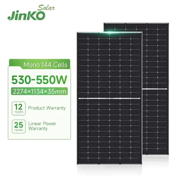 Jinko kaplan Neo n-tipi güneş panelleri fiyat 545W 550W 555W 575W 610 Watt Bifacial güneş paneli Monocrystalline