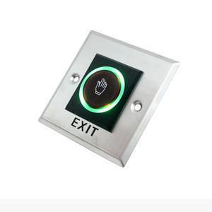 Pulsante di uscita senza contatto con telecomando per interruttore sensore a onde manuali ingresso porta - Product Image 2