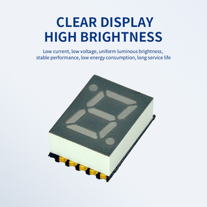 Werks großhandel Benutzer definierte Ultra dünne Hohe Helligkeit 0,39 Zoll 0,56 Zoll 1-stellige SMD 7-Segment-Anzeige SMD Patch Digital Tube - Product Image 2