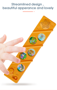 Fabrika özelleştirilmiş 6 düğmeler ses modülü çocuk interaktif Fable hikayesi sesli kitap modülü - Product Image 3
