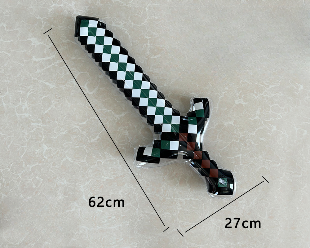 Espada de mosaico pequeña, negra