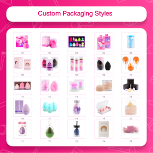 Teardrop Trang Điểm Miếng Bọt Biển Không-Latex Mỹ Phẩm Phun Cho Vẻ Đẹp Salon Nhãn Hiệu Riêng Trang Điểm Miếng Bọt Biển Khuyến Mại Quà Tặng Thấp Moq - Product Image 4