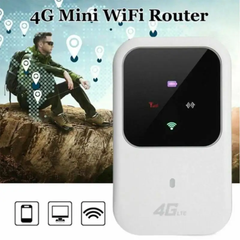 Fabrika stok DNXT 4G LTE taşınabilir Wifi yönlendiriciler cep Hotspot kilidini Wifi H80 Router genişletici kablosuz Modem ağ kartları