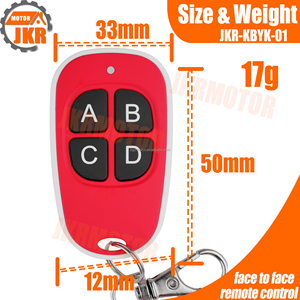 Factory Direct 4CH Cloning Controller 433MHz HF-Remote-Duplikator mit Red Shell Design Gate-Backup und Code-Matching - Product Image 4