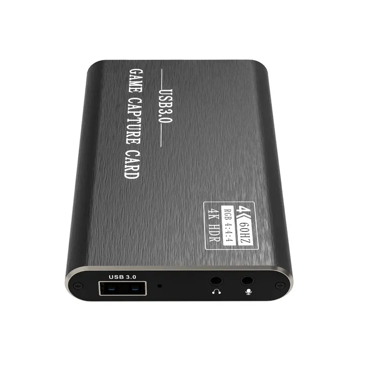 4K60 USB3.0 การ์ดจับภาพวิดีโอ HDMI เป็น USB ตัวแปลง HDMI เป็น USB