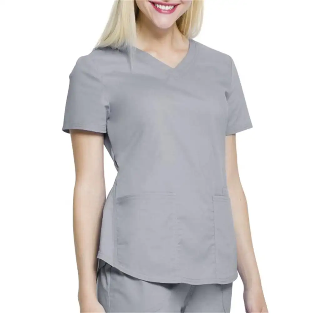 Costume de gommage médical pour femmes, vente en gros, uniformes de soins infirmiers, de haute qualité