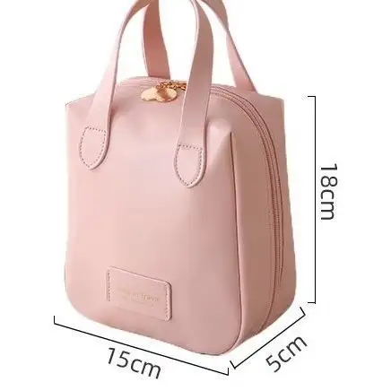 Portable make-up bag custom travel waterproof skin care product collection bag cleaning bag Instagram actress temperament Pu B