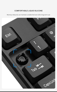 Ratón y teclado para juegos personalizados Oem USB Oficina teclado con cable ratón teclado - Product Image 4