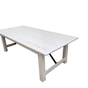 Tái Chế Thông Gỗ Lục Bình Giá Đỡ Cơ Sở Ngôi Nhà Trang Trại Bàn Ăn Cổ Điển - Product Image 2