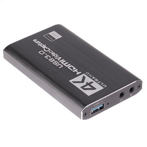 3.0 USB HDMI 4K scheda di acquisizione Video HDMI USB gioco di acquisizione dispositivo 1080p 60fps registrazione microfono ingresso in diretta streaming altoparlanti di trasmissione - Product Image 1