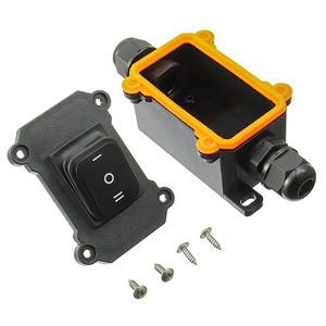 12V大電流スイッチ防水スイッチIP67赤色光ジョイスティックボタン付きヘビーデューティースイッチ - Product Image 3