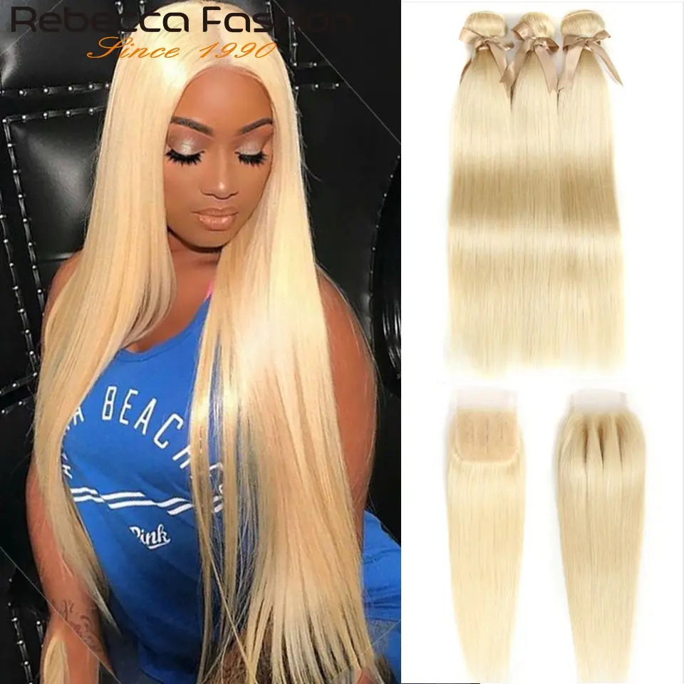 Joedir 613 Blonde Straight Weave Raw 100% haar 12A High Quality 613 reines menschenhaar bundles Human Hair Extension Vendors