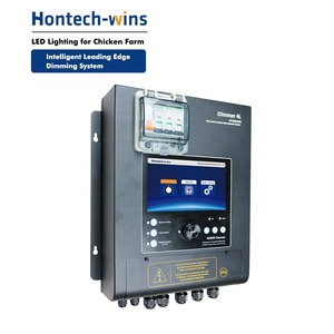Hontech 3 Kanäle 4500W Geflügel Dimmer Controller System Programmierbare 230V LED Dimmer