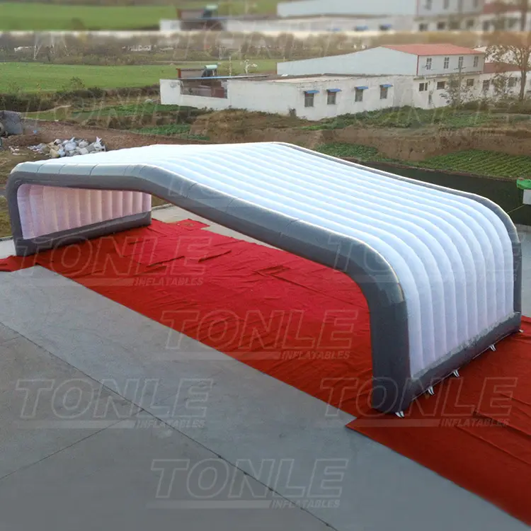 custom white inflatable arch tent/inflatable car tent/inflatable roof tent for sale