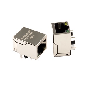 Trxcom RJ45 ConectorメスジャックPCBモジュラージャックRj45コネクタシングルRj45ポートルーターイーサネットコネクタ - Product Image 1