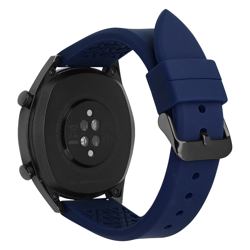 Boucle bleu marine + noir