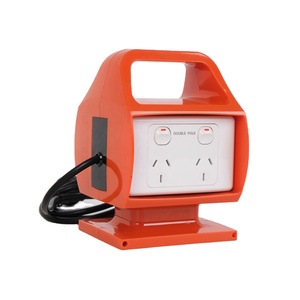 オーストラリア標準ダブルソケットポータブル電源ソケットアウトレットSAIPWELL 4 Way 10 Amp 15 Amp MCB RCD工業用NFC - Product Image 4