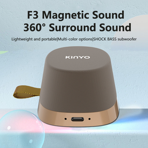 Nhà Máy OEM F3 Mini Xách Tay Ipx6 Bt5.3 Loa Đúng Âm Thanh Không Dây Hộp Với Từ Người Giữ Điện Thoại - Product Image 4