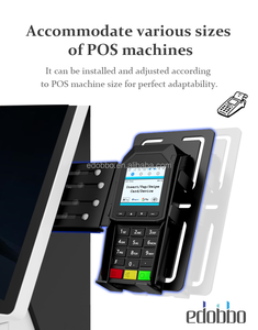 KIOSK 21.5インチLCDタッチスクリーンPOSセルフサービス注文と支払いオールインワンマシンブラケット付きハンドヘルドPOSマシン - Product Image 3
